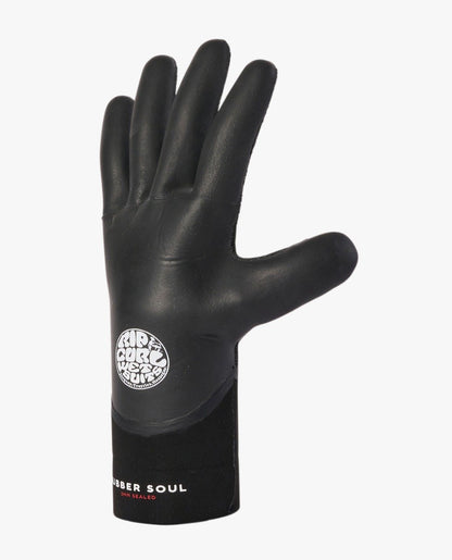 Rip Curl Rubber Soul 3mm Wetsuit Gloves - Black