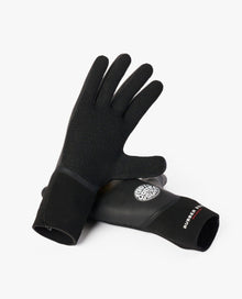 Rip Curl Rubber Soul 3mm Wetsuit Gloves in Black