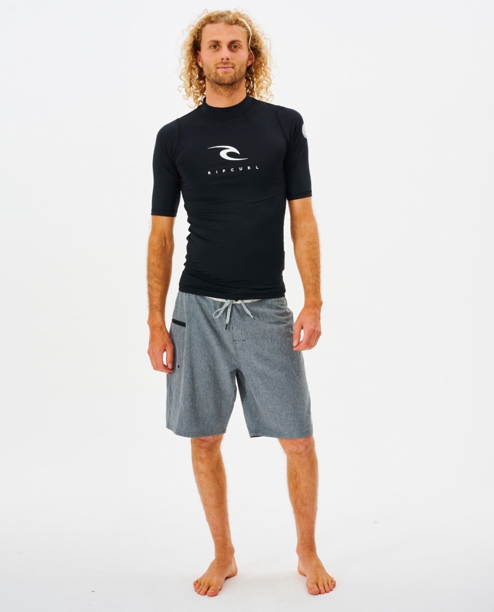 Rip Curl Corps Short Sleeve UV Tee - Black
