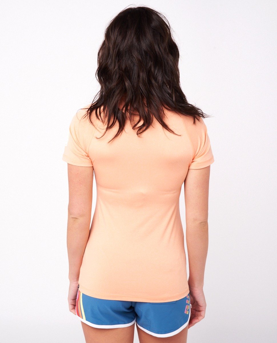 Rip Curl Dawn Patrol UV Protection T-Shirt - Coral