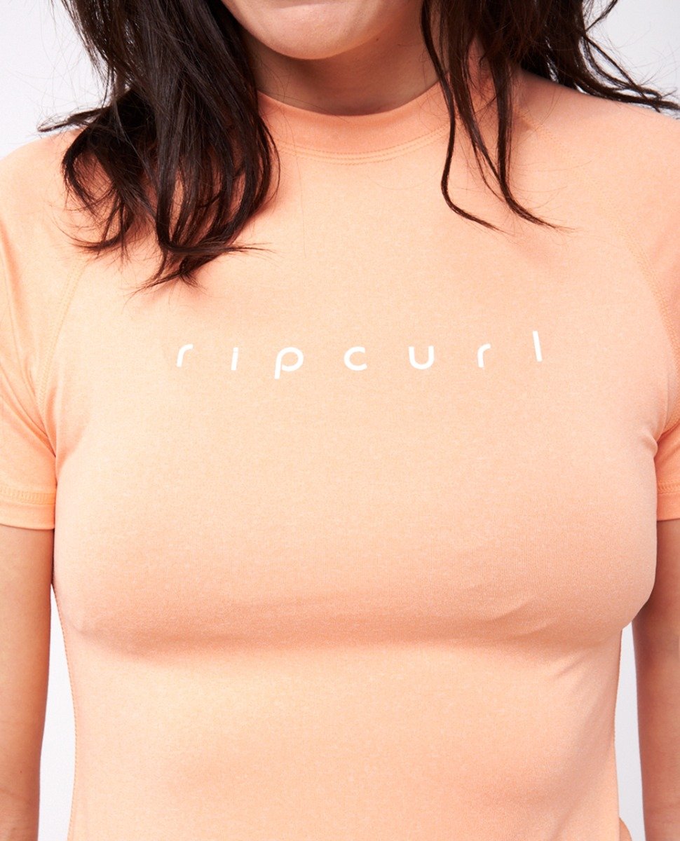 Rip Curl Dawn Patrol UV Protection T-Shirt - Coral