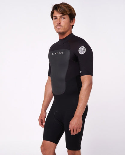 Rip Curl Omega 2mm Shorty Men's Wetsuit 2023 - Black