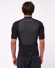 Rip Curl Omega 1.5mm Wetsuit Jacket 2022 - Black
