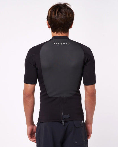 Rip Curl Omega 1.5mm Wetsuit Jacket 2022 - Black
