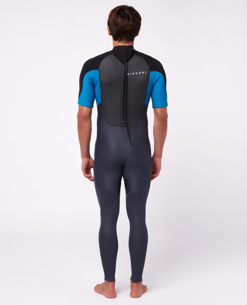 Rip Curl Omega 2mm Short Sleeve Men's Wetsuit - Blue