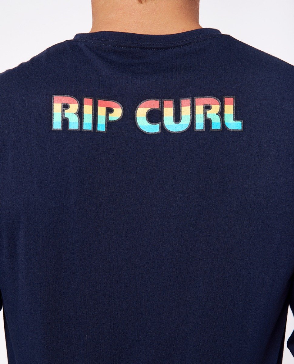 Rip Curl Icons Of Surf L/Sleeve UV Tee - Navy