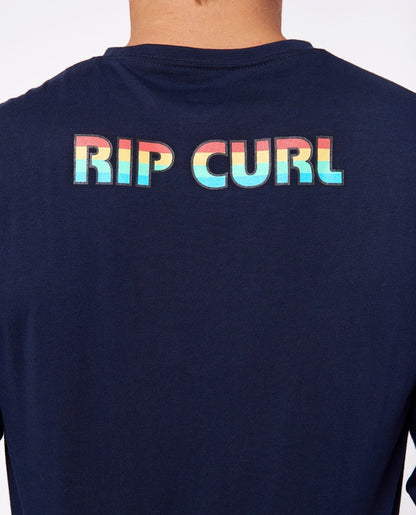 Rip Curl Icons Of Surf L/Sleeve UV Tee - Navy