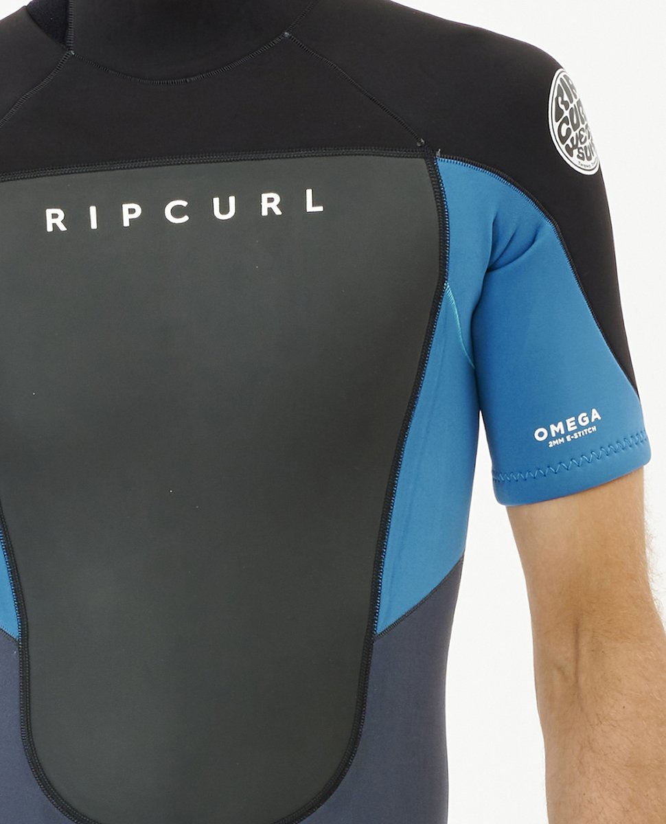 Rip Curl Omega 2mm Shorty Wetsuit - Blue