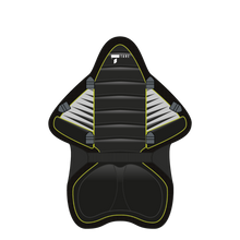 Tahe Kayak Ergo Backrest - Black - front