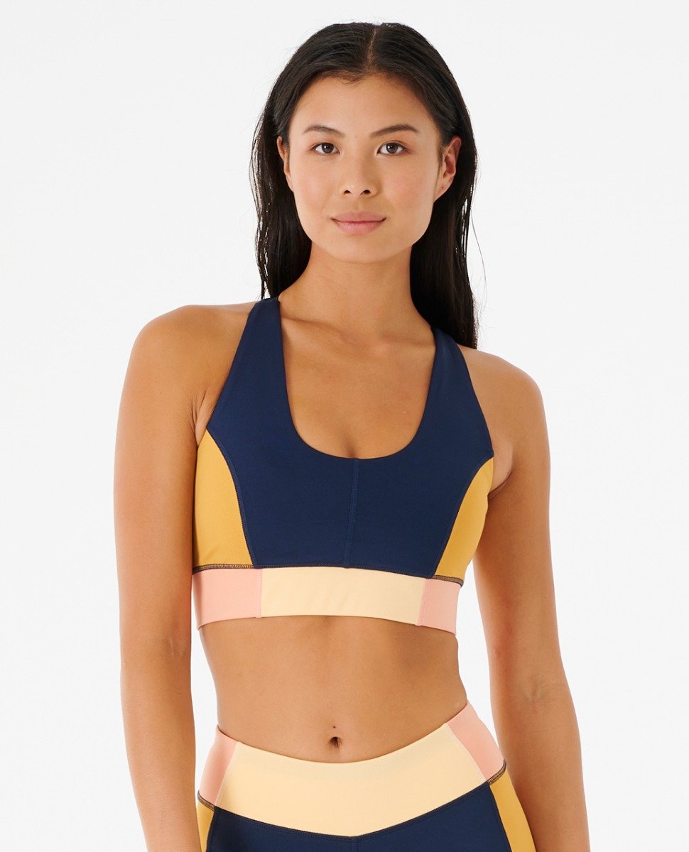 Rip Curl Mirage Aloe Crop Top in Navy