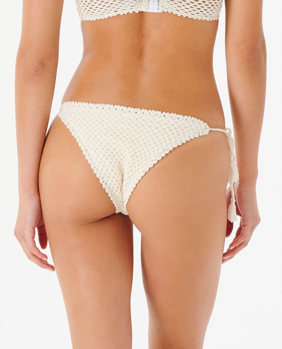 Rip Curl Oceans Together Crochet Bikini Pant - Shell