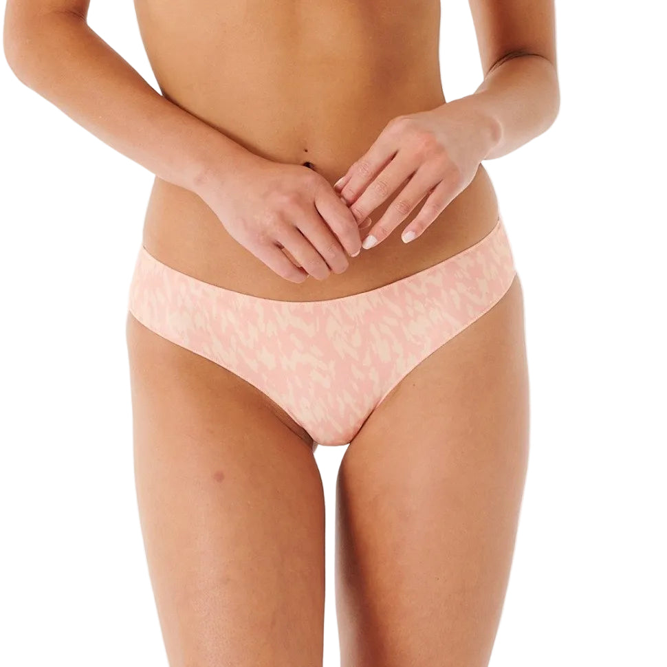 Rip Curl Classic Surf Cheeky Bikini Pant in Blush