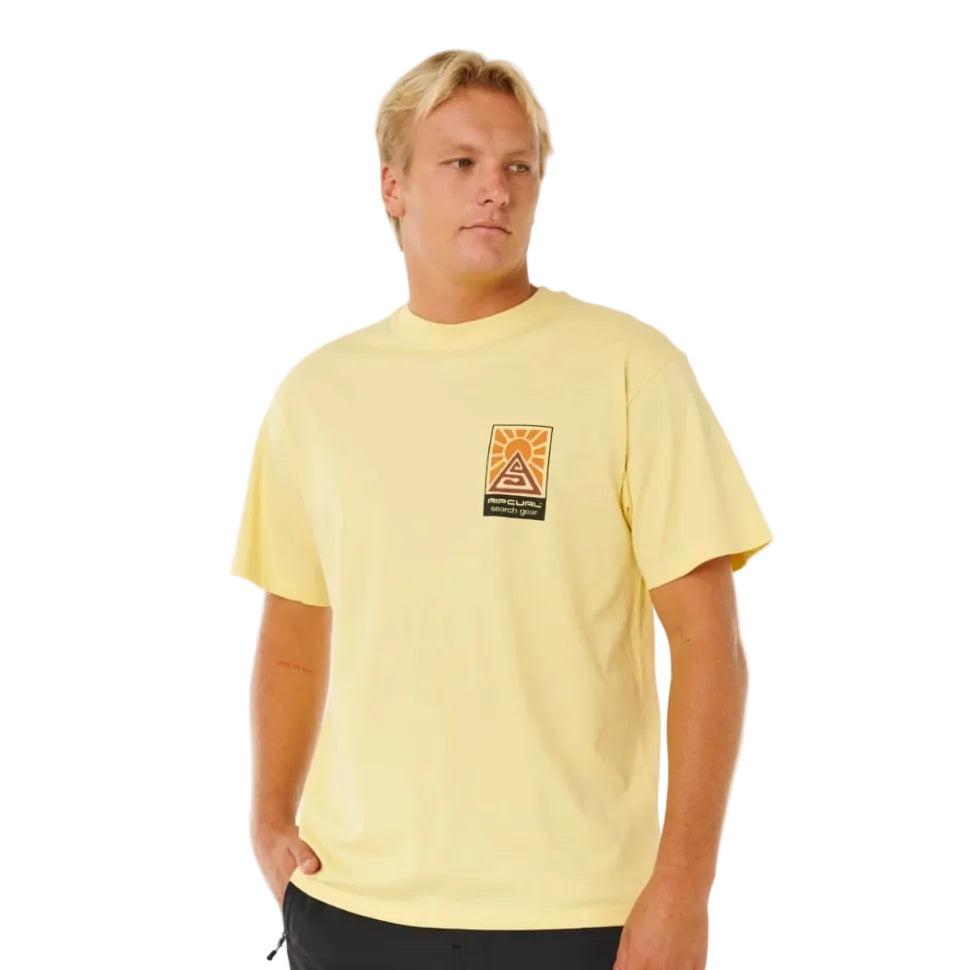 Rip Curl Search Dawn Tee in Sunlight