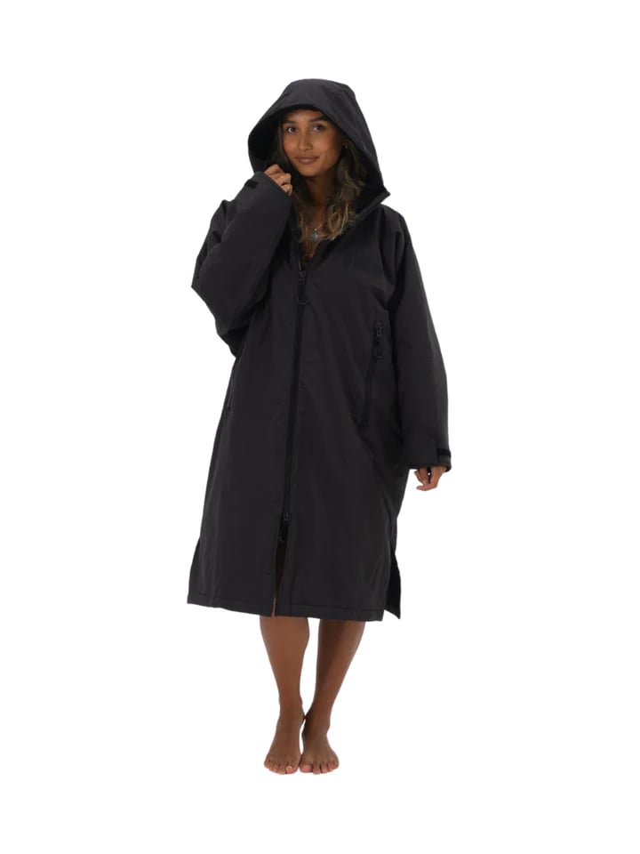 Beachbum Brobe Changing Robe in Charcoal