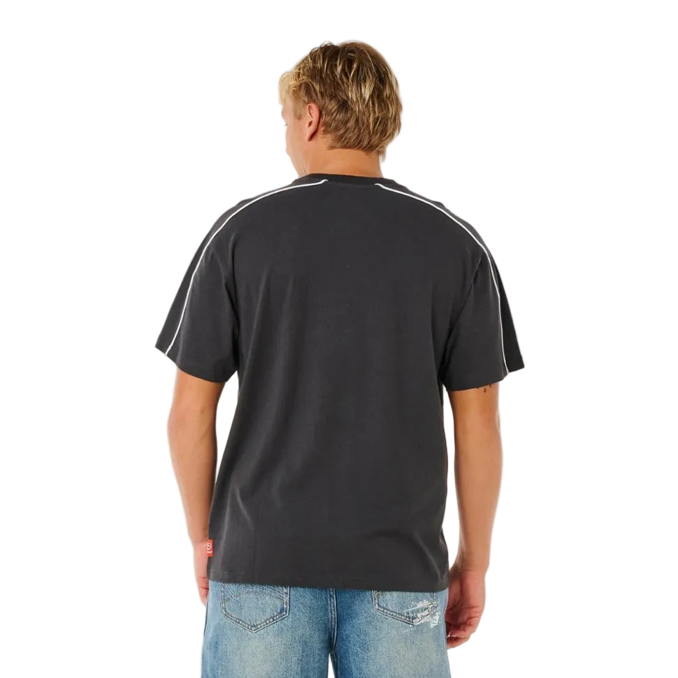Rip Curl Inner Visions Panel Tee - Washed Black