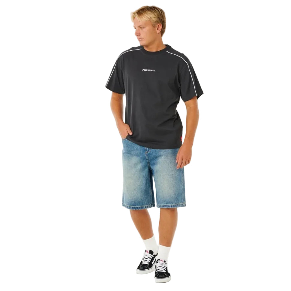 Rip Curl Inner Visions Panel Tee - Washed Black