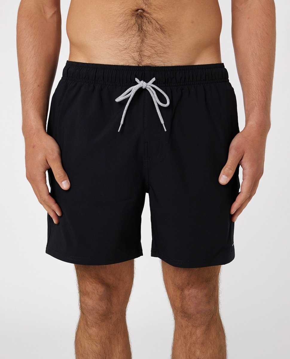 Rip Curl Daily 16" Volley Boardshorts in Black