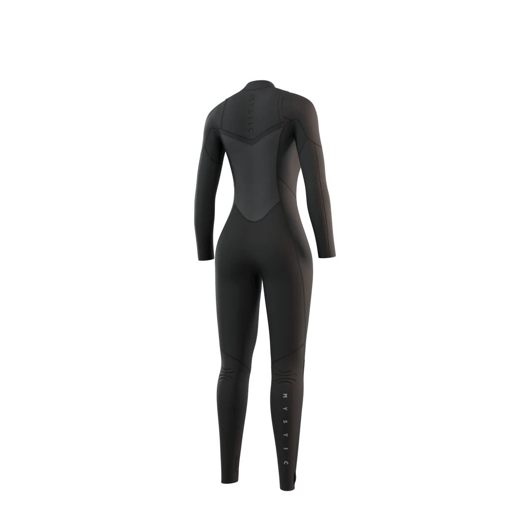 Mystic Gem 5/4mm Women's Double Front Zip Wetsuit 2025 - Black