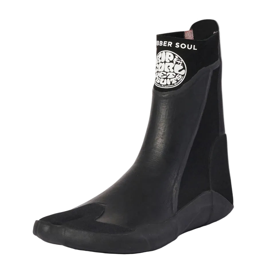 Rip Curl Flashbomb 5mm Narrow Hidden Split Toe Boots - Black
