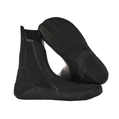 Rip Curl Rubber Soul Plus 3mm Hidden Split Toe Boots in Black