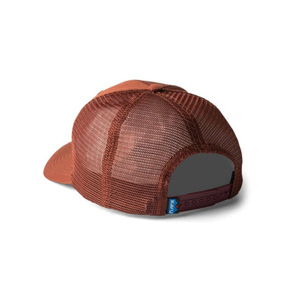 Kavu Above Standard Trucker Cap - Cherry Mahogany