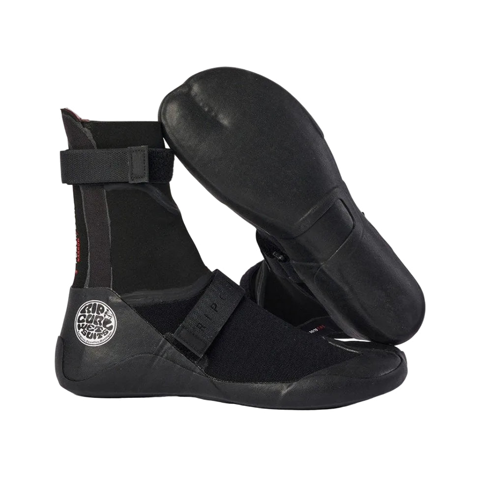Rip Curl Flashbomb 5mm Split Toe Boots in Black