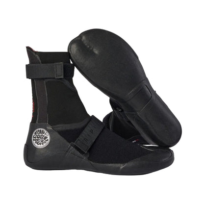 Rip Curl Flashbomb 5mm Split Toe Boots in Black