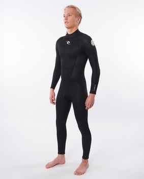 Rip Curl Freelite 4/3mm Back Zip Wetsuit 2025 - Black