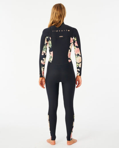 Rip Curl Dawn Patrol 3/2mm Chest Zip Women's Wetsuit 2023 - Black