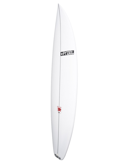 Pyzel Red Tiger High Performance Surfboard - White