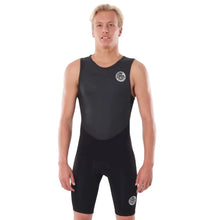 Rip Curl Dawn Patrol Mens Short John 2mm Shorty Wetsuit in Black