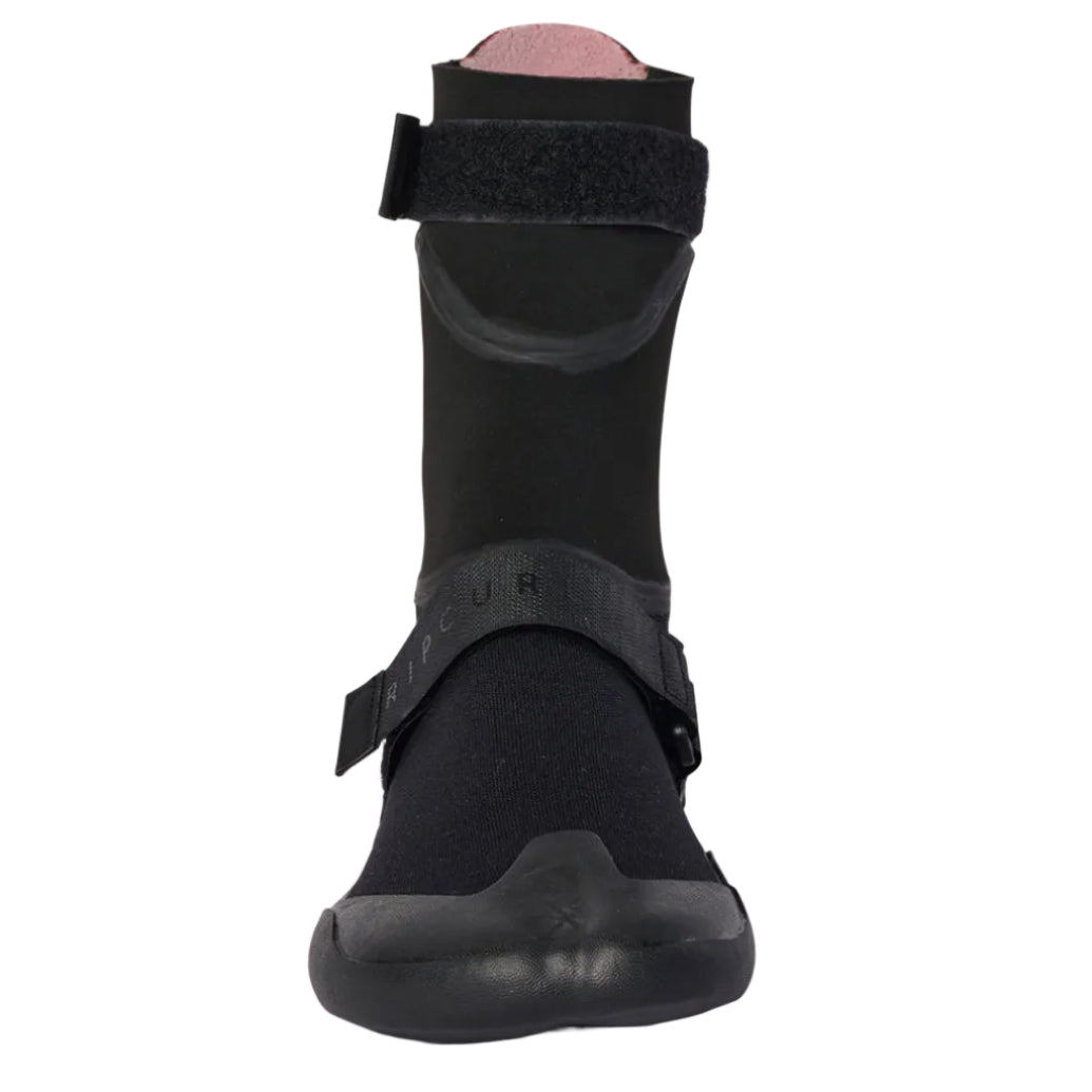 Rip Curl Flashbomb 5mm Hidden Split Toe Boots in Black