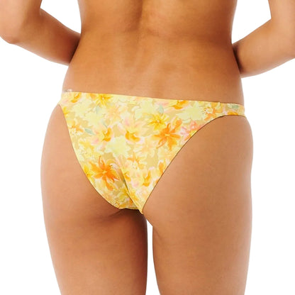 Rip Curl Summer Rain Cheeky Womens Bikini Bottoms - Straw