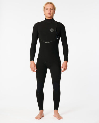 Rip Curl Flashbomb 5/3mm Zip Free Wetsuit in Black