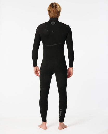 Rip Curl Flash Bomb 4/3mm Zip Free Wetsuit 2025 - Black