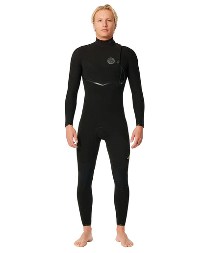 Rip Curl E Bomb 5/3mm Zip Free Winter Wetsuit in Black