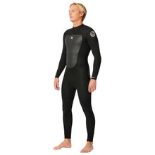 Rip Curl Omega 4/3mm Men's Back Zip Wetsuit - Black