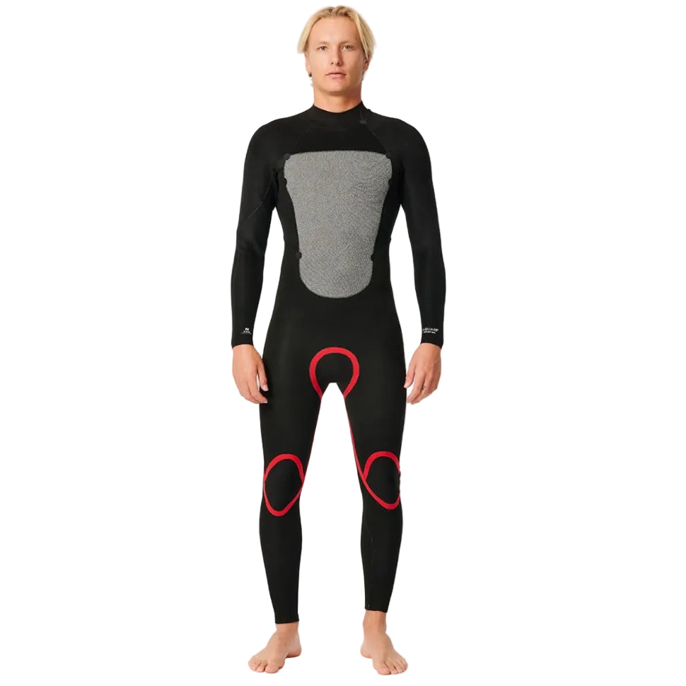 Rip Curl Omega 4/3mm Men's Back Zip Wetsuit - Slate