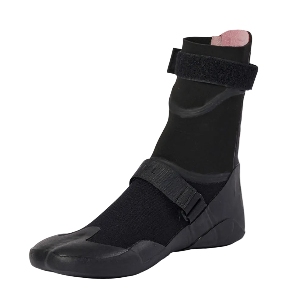 Rip Curl Flashbomb 5mm Narrow Hidden Split Toe Boots - Black