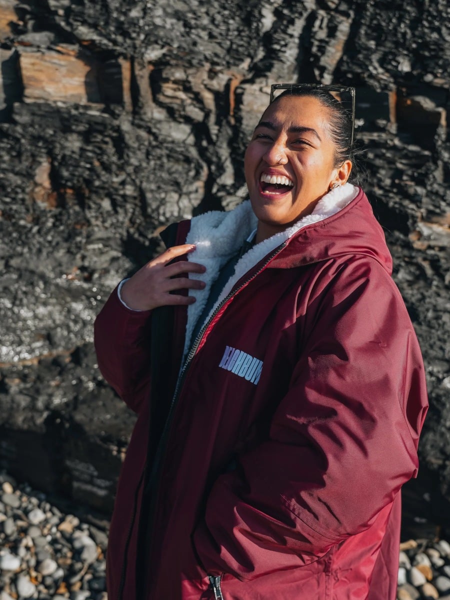 Beachbum Brobe Changing Robe - Rich Burgundy