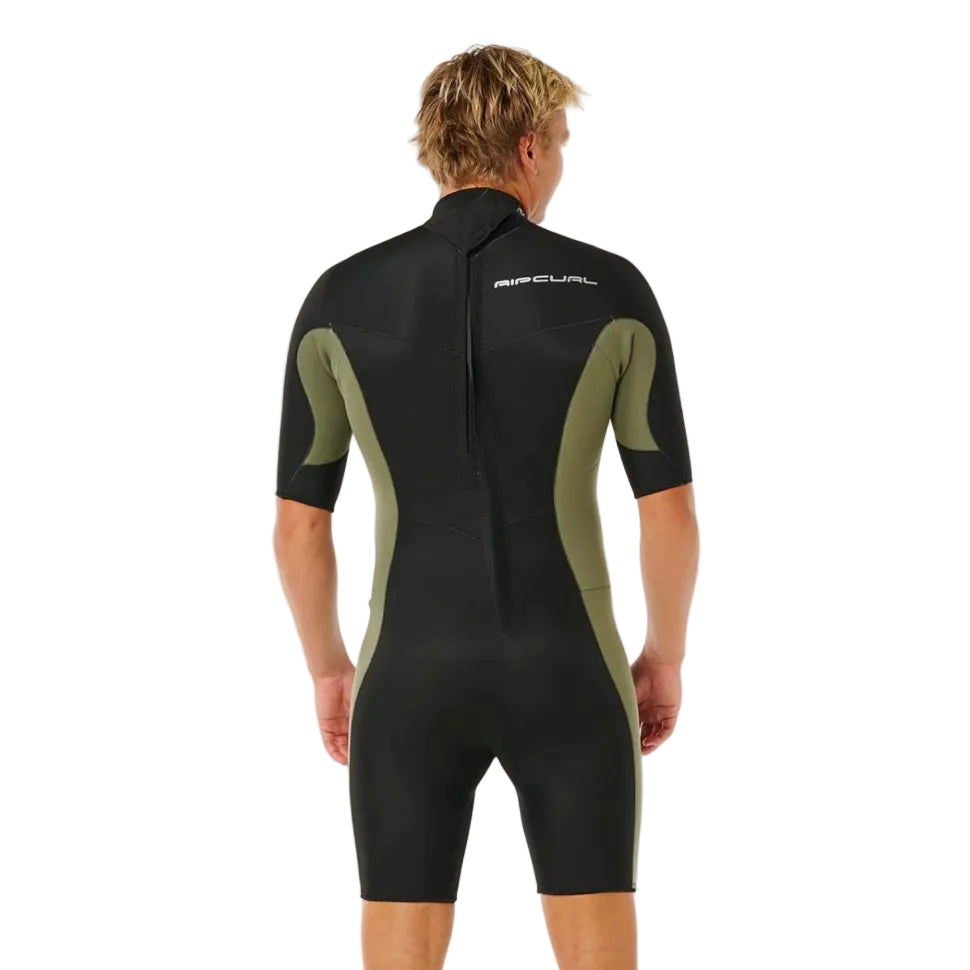 Rip Curl Dawn Patrol Back Zip 2mm Shorty 2026 - Deep Cactus