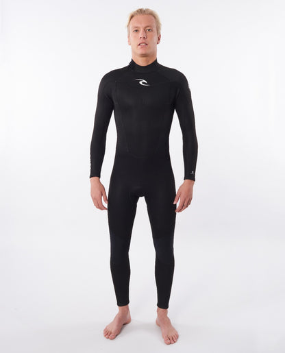 Rip Curl Freelite 5/3mm Mens Back Zip Wetsuit  - Black