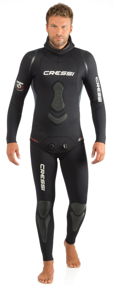Cressi Apnea Mens Complete 5mm Dive Wetsuit -Black