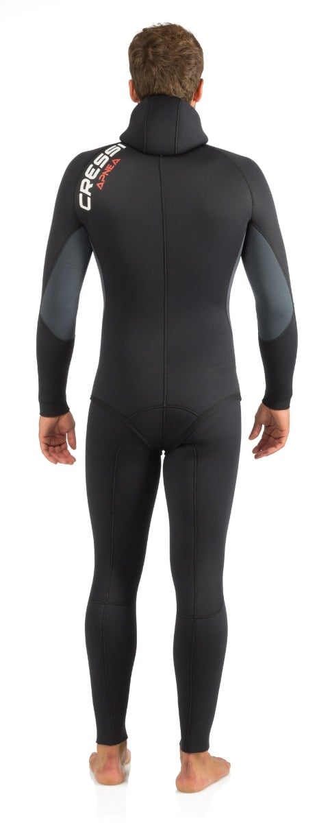 Cressi Apnea Mens Complete 5mm Dive Wetsuit -back