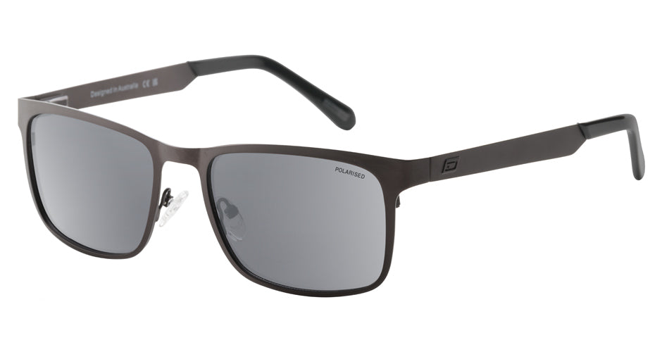 Dirty Dog Hurricane Sunglasses in Gunmetal / Grey Polarised