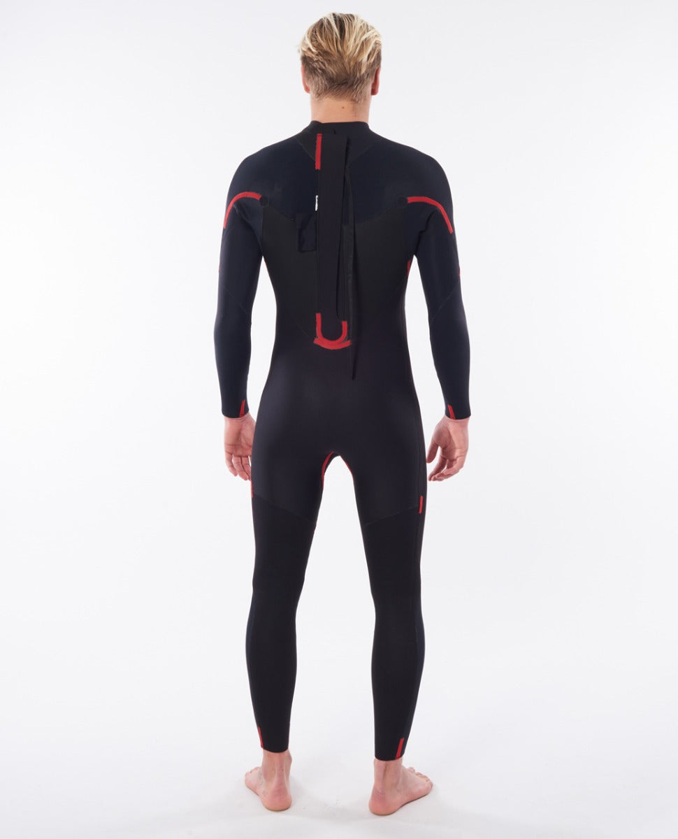 Rip Curl Omega 5/3mm Back Zip Men's Wetsuit 2023 - Black