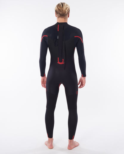 Rip Curl Omega 5/3mm Back Zip Men's Wetsuit 2023 - Black