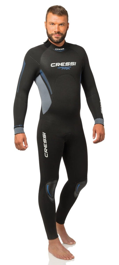 Cressi Fast Man Monopiece 7mm Wetsuit 2021 - Black