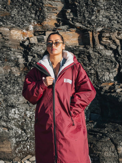 Beachbum Brobe Changing Robe - Rich Burgundy