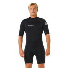 Rip Curl Trad Back Zip 2mm Flatlock Shorty in Black